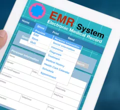 Electronic health records (EHR), or electronic medical records (EMR), are used to records all of a patient's data and imaging in one location to make it easier for clinicians to access.