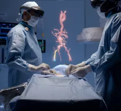 Use of augmented reality and virtual reality to aid procedures and enhance clinician training is expected to see increasing use in the coming years in cardiology. Photo from Philips healthcare